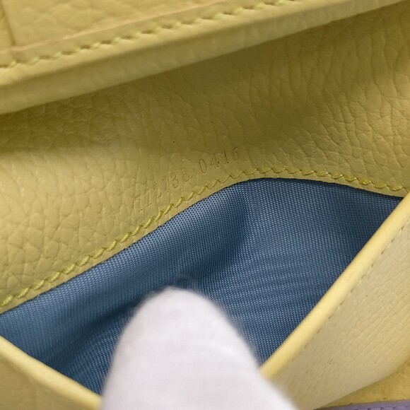 No Tariff Gucci Wallet Purple Leather #195437G15 - Picture 8 of 8